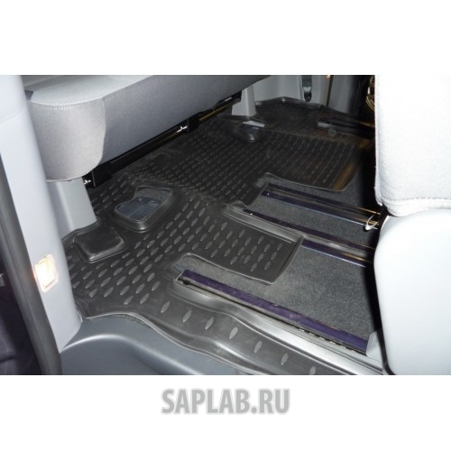 Купить запчасть ELEMENT - NLC2038210K Коврики в салон HYUNDAI New H-1 2007-> 1 шт., 3 ряд. (полиуретан)