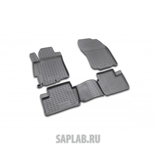 Купить запчасть ELEMENT - NLC3513210 Коврики в салон MITSUBISHI Lancer X 03/2007->, 4 шт. (полиуретан)