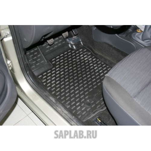 Купить запчасть ELEMENT - NLC3D4105210K Коврики 3D в салон RENAULT Logan 2004-2009, 2010->, 4 шт. (полиуретан)