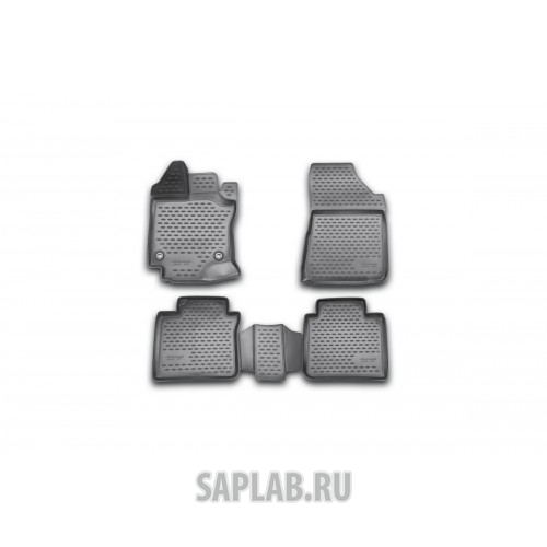 Купить запчасть ELEMENT - NLC3D4867210K Коврики 3D салон TOYOTA Venza, 2013-> 4 шт. (полиуретан)