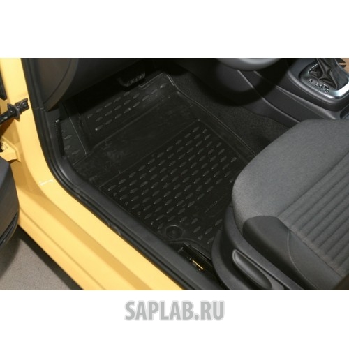 Купить запчасть ELEMENT - NLC3D5128210KH Коврики 3D в салон VW Polo V 12/2009->, хб., 4 шт. (полиуретан)