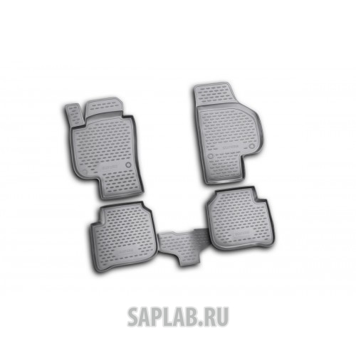 Купить запчасть ELEMENT - NLC4504210K Коврики в салон SKODA Superb 02/2009->, 4 шт. (полиуретан)