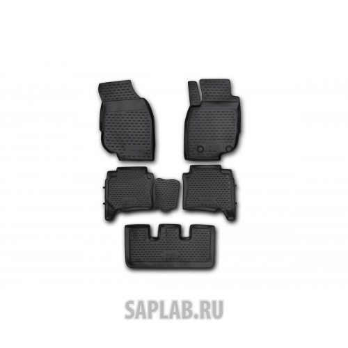 Купить запчасть ELEMENT - NLC48110210K Коврики в салон TOYOTA Fortuner, 01/2013->, левый руль, 5 шт. (полиуретан)