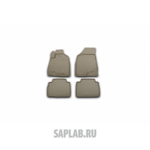 Купить запчасть ELEMENT - NLC4825212K Коврики в салон TOYOTA Harrier, 2003->2008, П.Р., 4 шт. (полиуретан, бежевые)