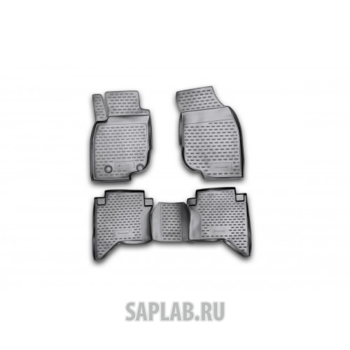 Купить запчасть ELEMENT - NLC4852210K Коврики в салон TOYOTA Hilux, 2011-2015, 4 шт. (полиуретан)