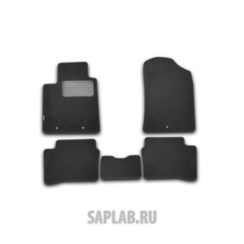 Купить запчасть ELEMENT - NLT253611110KH Коврики в салон KIA Picanto 2011->, хб., 5 шт. (текстиль)