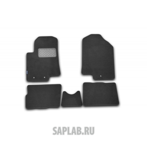 Купить запчасть ELEMENT - NLT253711110KH Коврики в салон KIA Soul 2008->, хб., 5 шт. (текстиль)