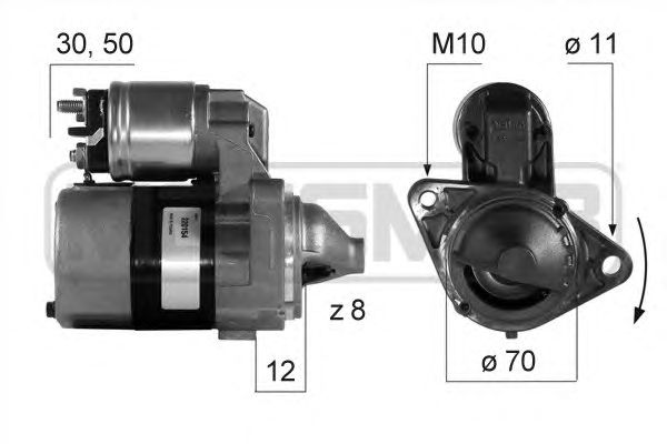 Купить запчасть ERA - 220154 Стартер NISSAN ALMERA N16 1.5/1.8 220154