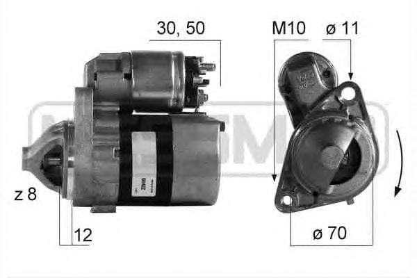 Купить запчасть ERA - 220495 Стартер NISSAN MICRA/NOTE 220495