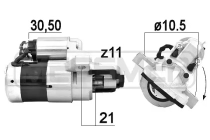 Купить запчасть ERA - 220921 Стартер MAZDA 6 02-07 220921