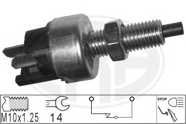 Купить запчасть ERA - 330039 Датчик включения стоп-сигнала MAZDA/MITSUBISHI/TOYOTA 330039