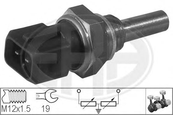 Купить запчасть ERA - 330133 Датчик температуры ОЖ VOLVO 330133