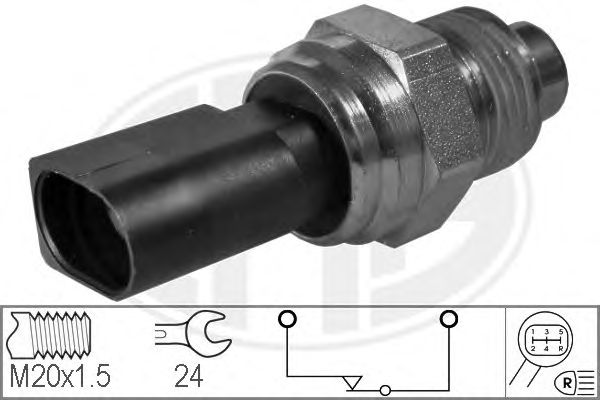 Купить запчасть ERA - 330261 Датчик включения заднего хода VW BORA/GOLF IV 330261