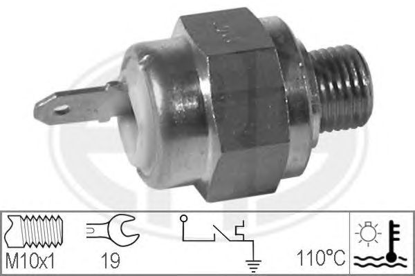Купить запчасть ERA - 330308 Датчик температуры ОЖ AUDI 80 VW GOLF II 330308