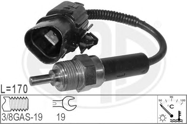 Купить запчасть ERA - 330574 Датчик температуры охлаждающей жидкости HYUNDAI ACCENT/GETZ