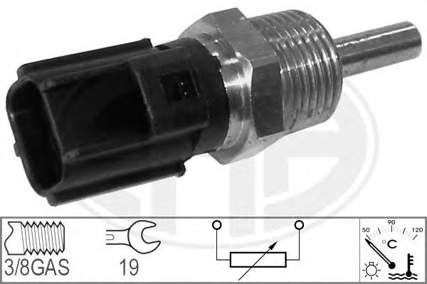Купить запчасть ERA - 330619 Датчик температуры ОЖ MITSUBISHI 330619