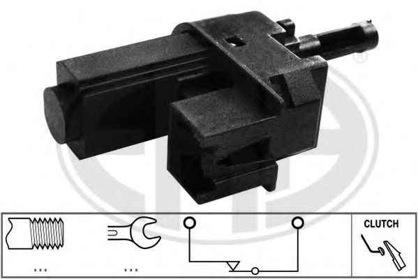 Купить запчасть ERA - 330726 Датчик, включение стоп-сигнала FORD/VOLVO