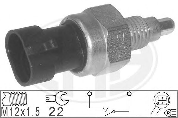 Купить запчасть ERA - 330799 Датчик, включение заднего хода OPEL ASTRA H/J