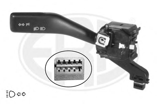 Купить запчасть ERA - 440445 Переключатель подрулевой SKODA OCTAVIA VW GOLF V 440445