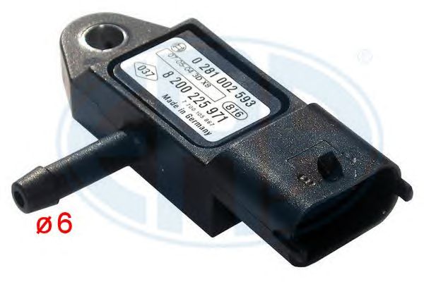 Купить запчасть ERA - 550173 Датчик давления во впускном газопроводе RENAULT LOGAN, DUSTER II 1.5DCI