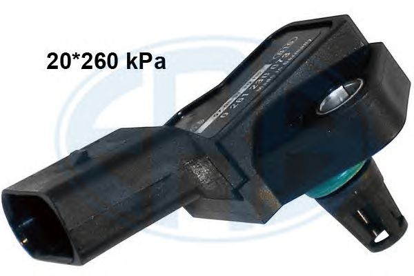 Купить запчасть ERA - 550263 Датчик давления во впускном газопроводе AUDI/VW 1.8TSI/2.0TFSI
