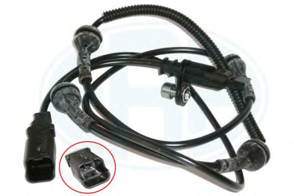 Купить запчасть ERA - 560022 Датчик частоты вращения колеса PEUGEOT 407