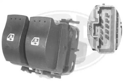 Купить запчасть ERA - 662450 Выключатель стеклолодъемника RENAULT MEGANE II