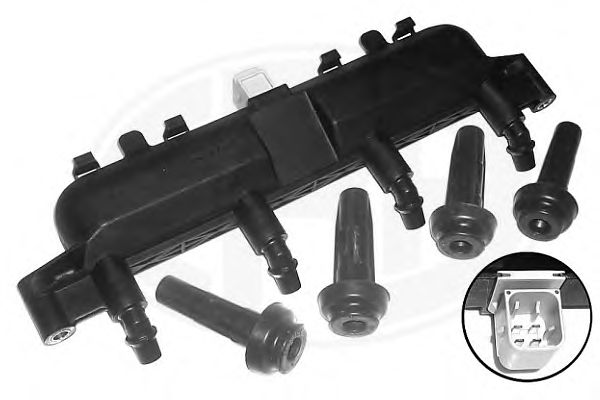 Купить запчасть ERA - 880035 Катушка зажигания CITROEN C4 1.4 880035