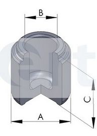 Купить запчасть ERT - 150576-C Поршень суппорта 150576-C