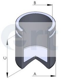 Купить запчасть ERT - 150586-C Поршень суппорта 150586-C