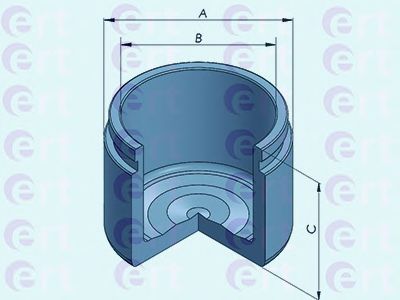 Купить запчасть ERT - 150928-C Поршень суппорта Mazda 6 1.8 (02-07) d57mm 150928-C