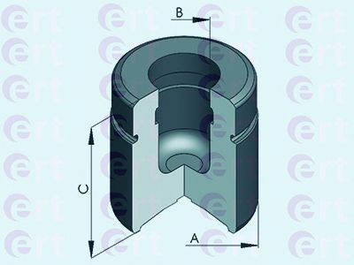Купить запчасть ERT - 151090-C Поршень суппорта Honda Accord VIII, CR-V II 2.0-2.4 (01-) d38mm 151090-C