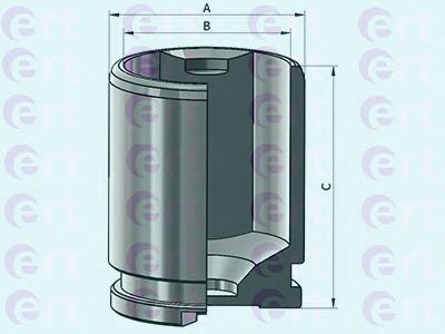 Купить запчасть ERT - 151175-C Поршень суппорта Audi A6 (C6), Q3 (8U) 1.4-4.2 (04-) d41mm (TRW) 151175-C