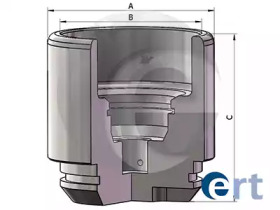 Купить запчасть ERT - 151454-C Поршень суппорта 151454-C