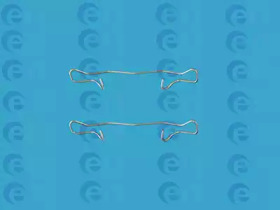 Купить запчасть ERT - 420009 Комлектующие тормозных колодок 420009