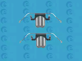 Купить запчасть ERT - 420054 Комлектующие тормозных колодок 420054