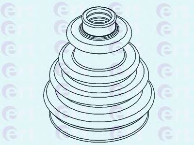 Купить запчасть ERT - 500408 Пыльник ШРУСа к-кт 500408
