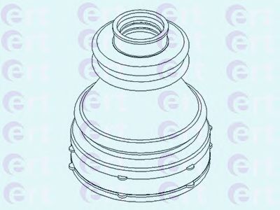 Купить запчасть ERT - 500444 Пыльник ШРУСа к-кт 500444