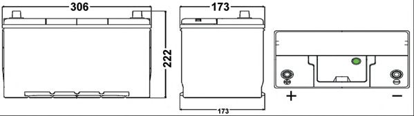 Купить запчасть EXIDE - EA1005 EA1005