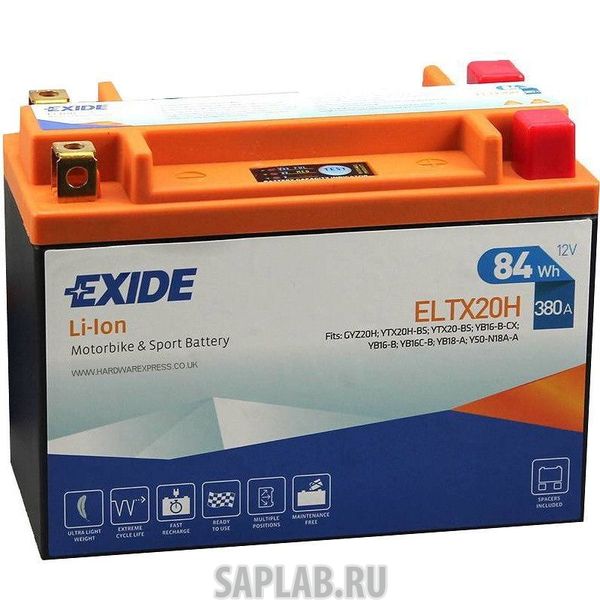 Купить запчасть EXIDE - ELTX20H Аккумулятор