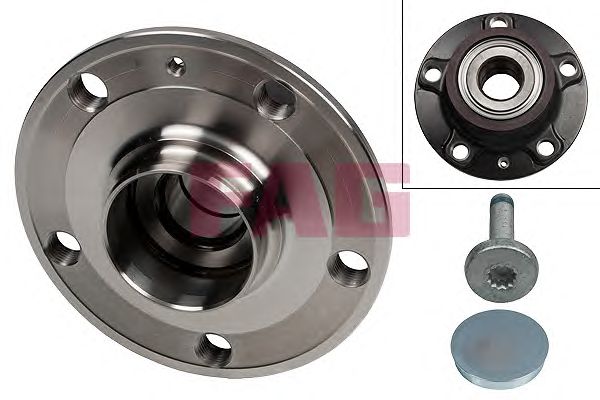 Купить запчасть FAG - 713610960 Ступица в сборе задняя VW GOLF VII, SKODA OCTAVIA (5E) 713610960
