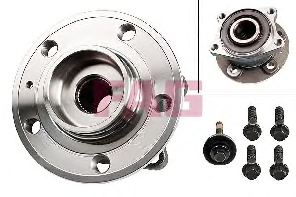 Купить запчасть FAG - 713618630 Ступица колеса зад лев VOLVO XC90 02-14
