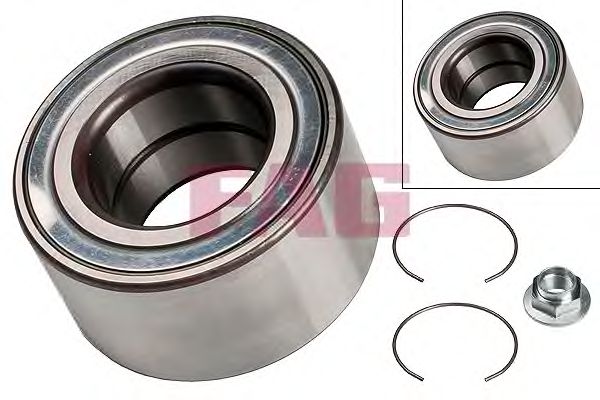 Купить запчасть FAG - 713626730 Подшипник ступицы передний HYUNDAI SOLARIS, KIA RIO III 713626730