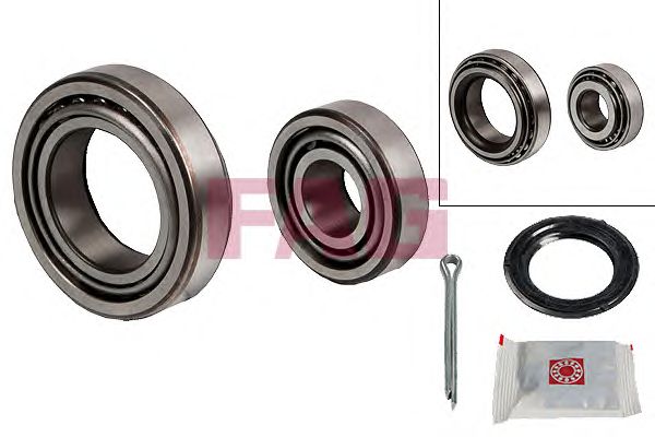 Купить запчасть FAG - 713644510 Подшипник ступицы задний DAEWOO NEXIA, CHEVROLET LANOS 713644510