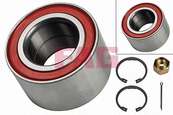 Купить запчасть FAG - 713644660 Подшипник ступицы передний CHEVROLET AVEO (T250), SPARK 713644660