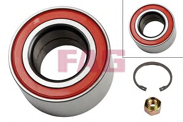 Купить запчасть FAG - 713644830 Комплект подшипника ступицы колеса перед CHEVROLET LACETTI 05-/DAEWOO NUBIRA 03-