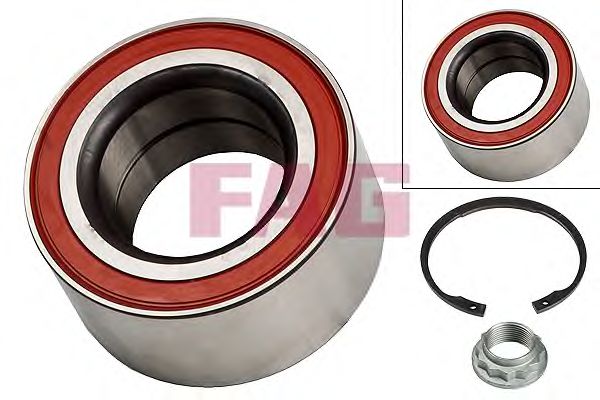 Купить запчасть FAG - 713649390 Подшипник ступицы колеса комплект зад BMW 1 E81 06-12/E87 03-12/3 E90 05-11/E91/E92/E93 05-13