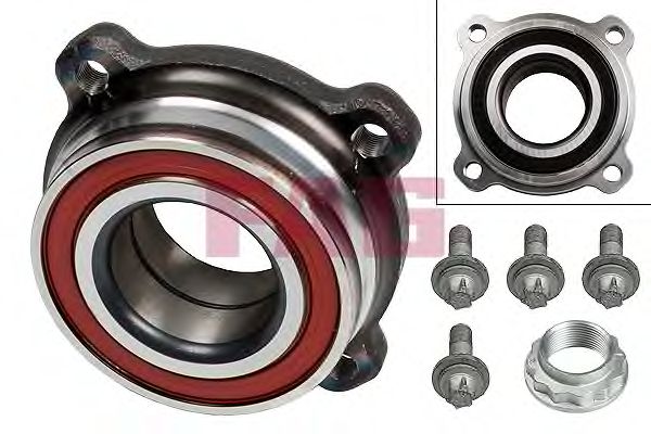 Купить запчасть FAG - 713649410 Подшипник ступицы задний BMW 5 E39, E60 713649410