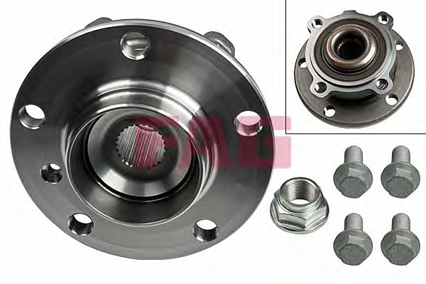 Купить запчасть FAG - 713649560 Ступица колеса перед лев MINI COUNTRYMAN/PACEMAN R60/R61 10-