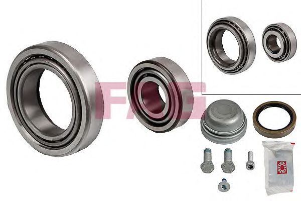 Купить запчасть FAG - 713667360 Подшипник ступицы колеса комплект перед CHRYSLER CROSSFIRE 3,2/SRT6 03-08/MERCEDES BENZ C W202/S202 93-01/E W124 93-95/W210 95-02